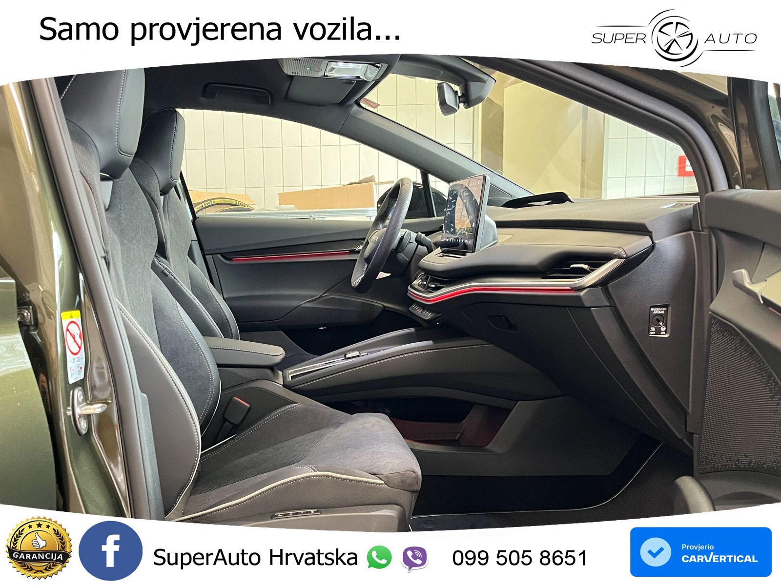 Škoda Enyaq 85 82 kWh (286 KS) SportLine LED+GR SJED+ACC