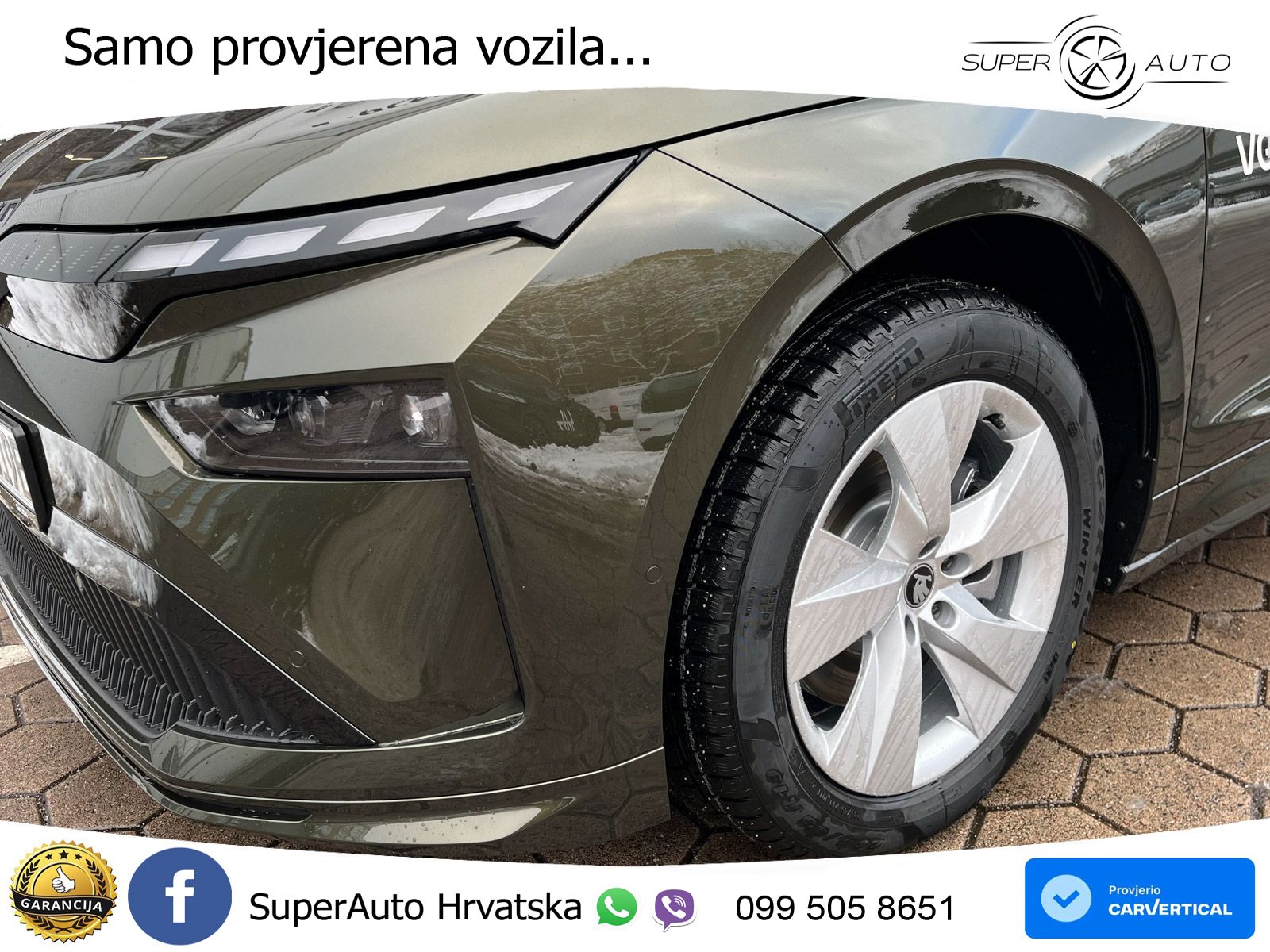 Škoda Enyaq 85 82 kWh (286 KS) SportLine LED+GR SJED+ACC