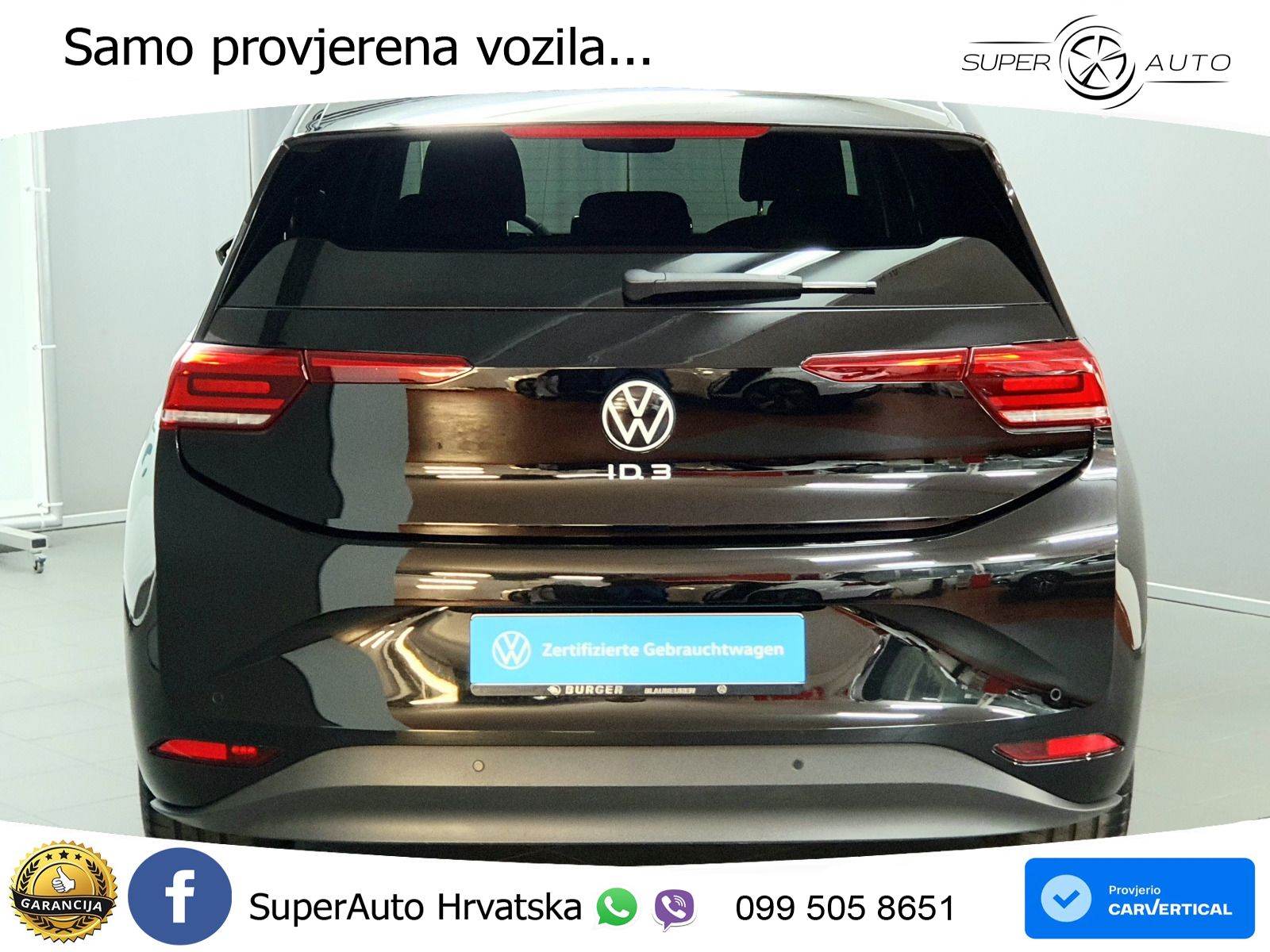 Volkswagen ID.3 Pro 62 kWh (204 KS)