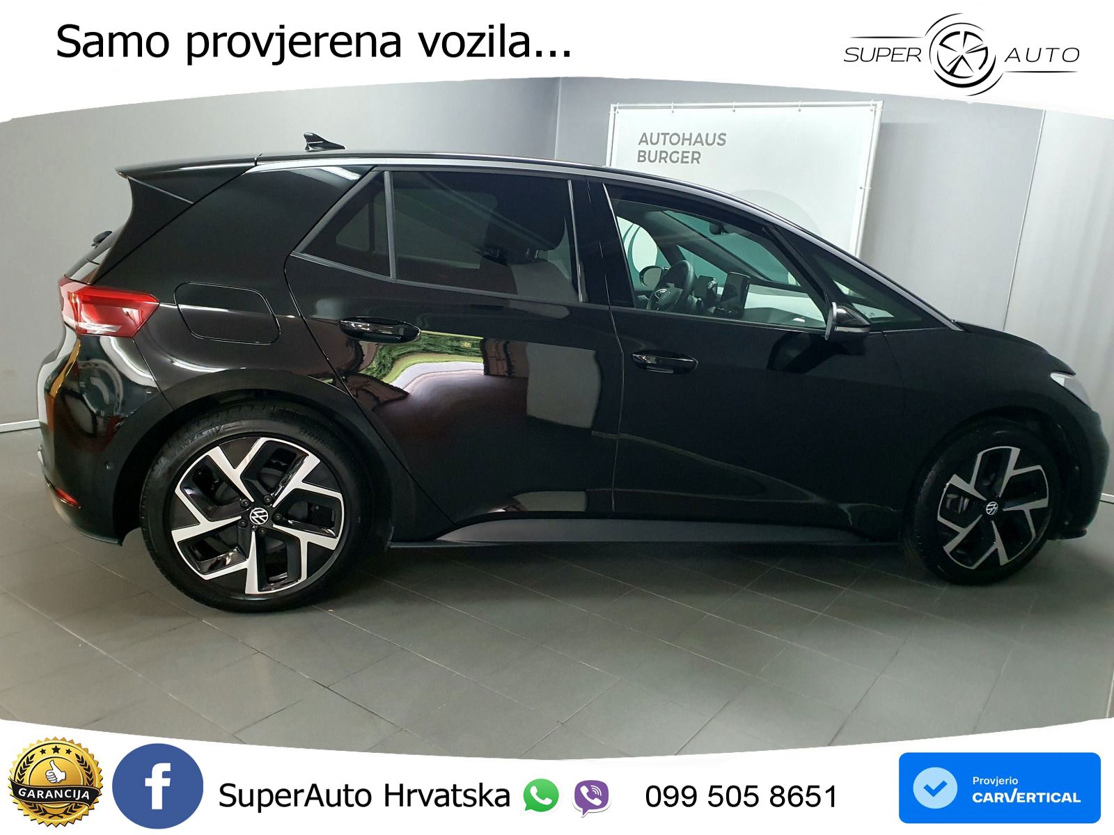 Volkswagen ID.3 Pro 62 kWh (204 KS)