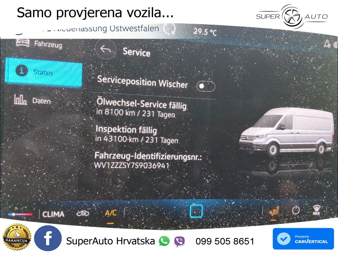 VW Crafter 177 KS