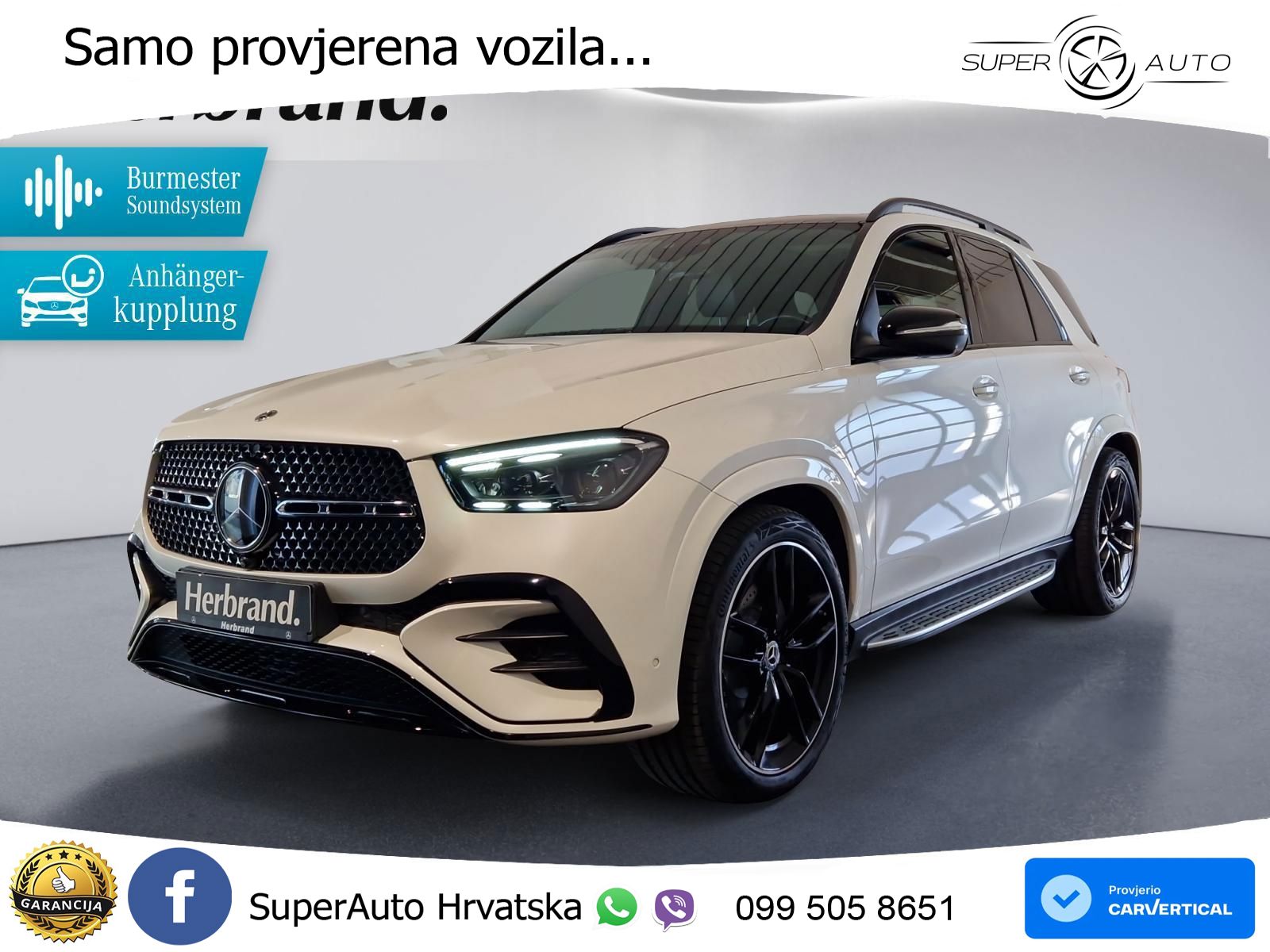 Mercedes GLE 450d (367 KS) EQ Boost 4MATIC 9G-TRONIC AMG LED+GR SJED+ACC