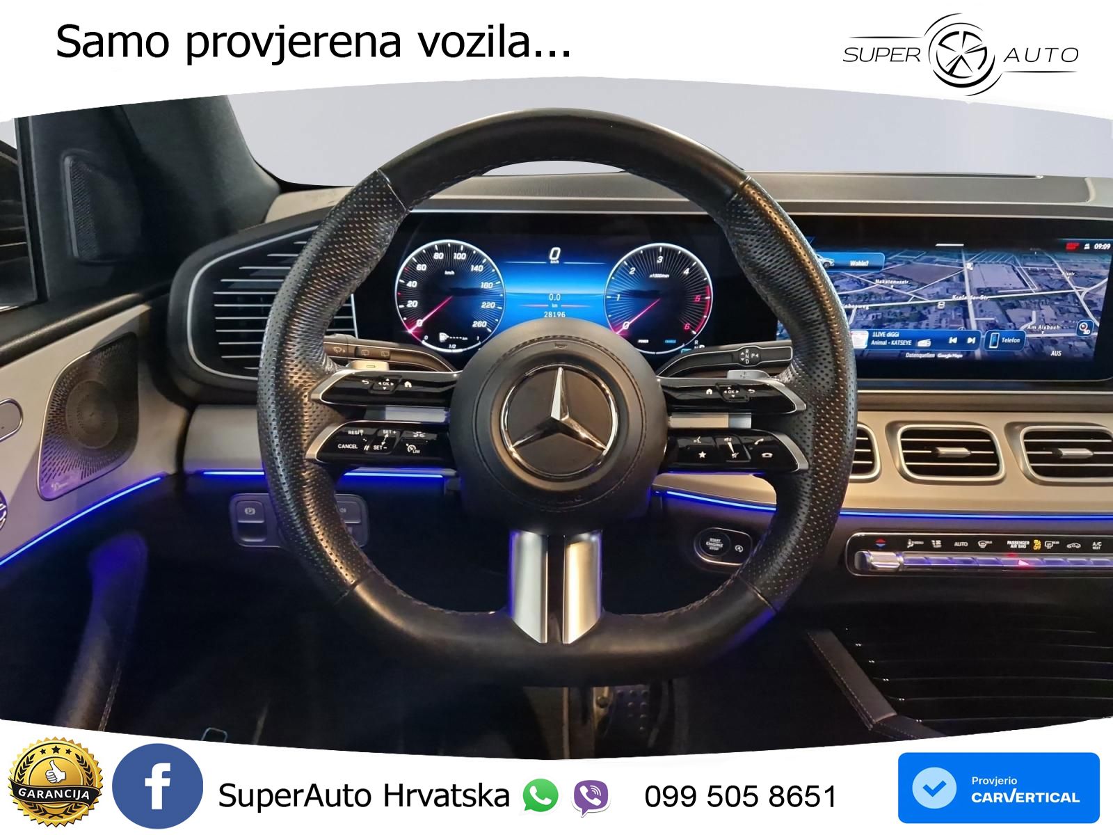 Mercedes GLE 450d (367 KS) EQ Boost 4MATIC 9G-TRONIC AMG LED+GR SJED+ACC
