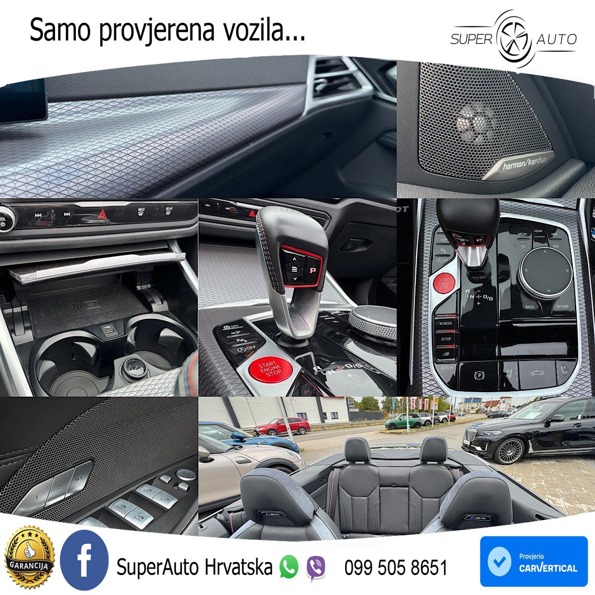 BMW M4 Convertible Competition 3.0 (530 KS) xDrive Steptronic LED+GR SJED+ACC