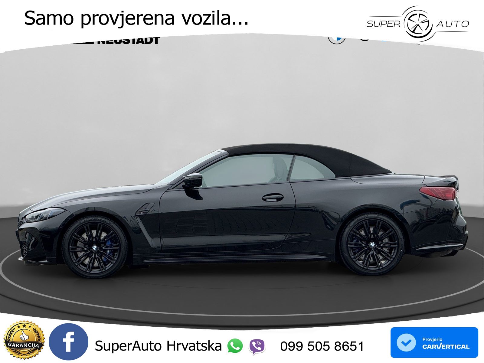 BMW M4 Convertible Competition 3.0 (530 KS) xDrive Steptronic LED+GR SJED+ACC