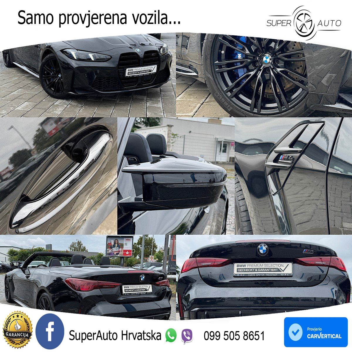 BMW M4 Convertible Competition 3.0 (530 KS) xDrive Steptronic LED+GR SJED+ACC