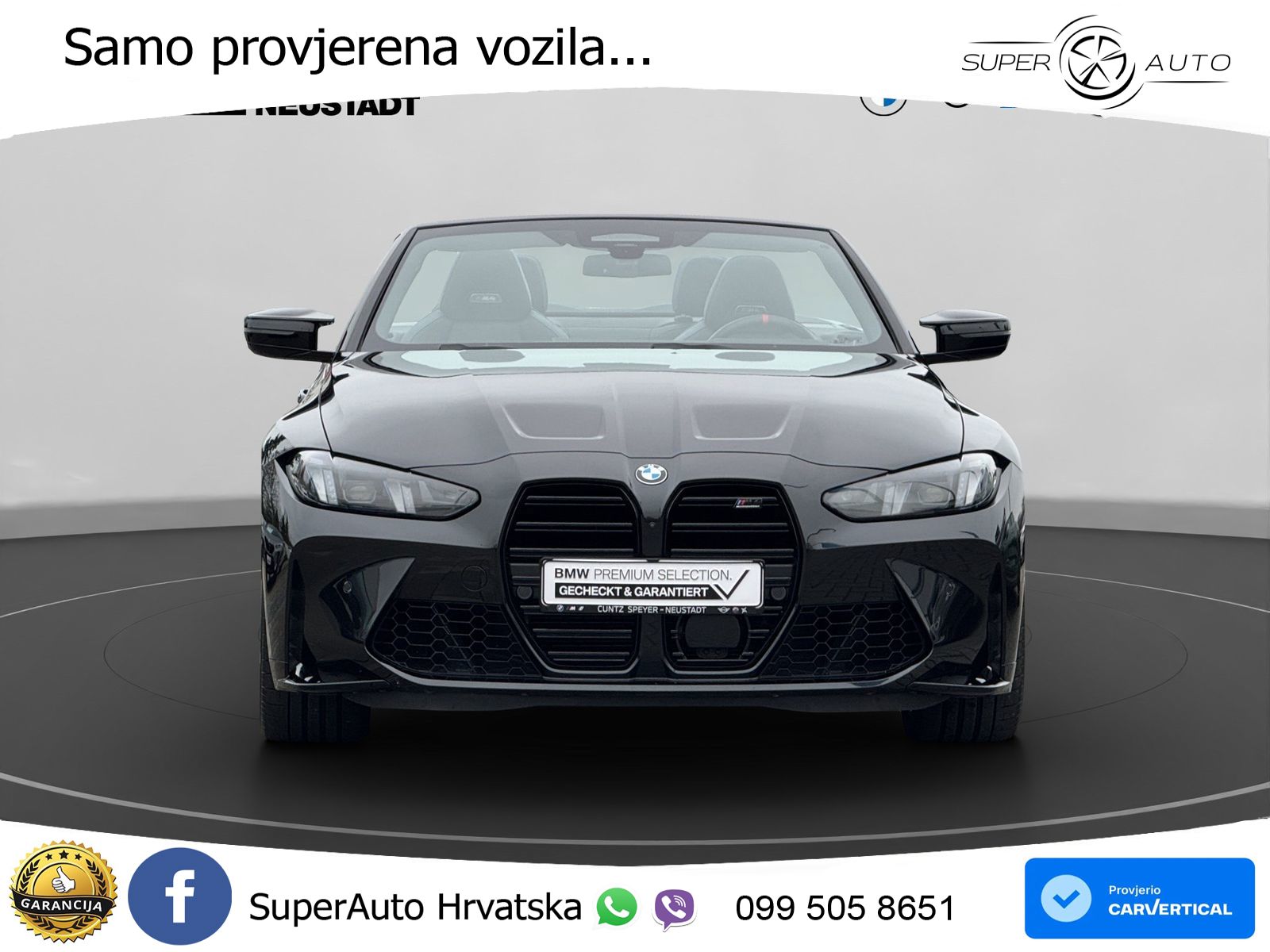 BMW M4 Convertible Competition 3.0 (530 KS) xDrive Steptronic LED+GR SJED+ACC