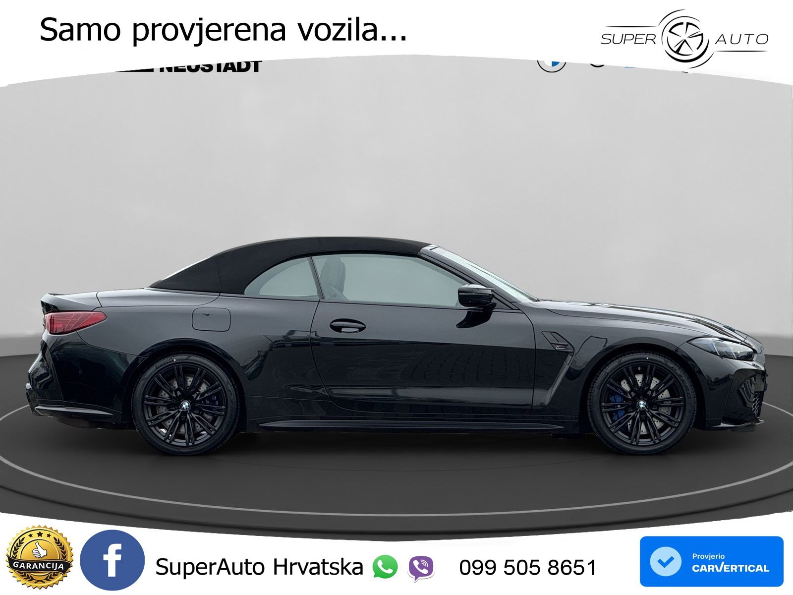 BMW M4 Convertible Competition 3.0 (530 KS) xDrive Steptronic LED+GR SJED+ACC
