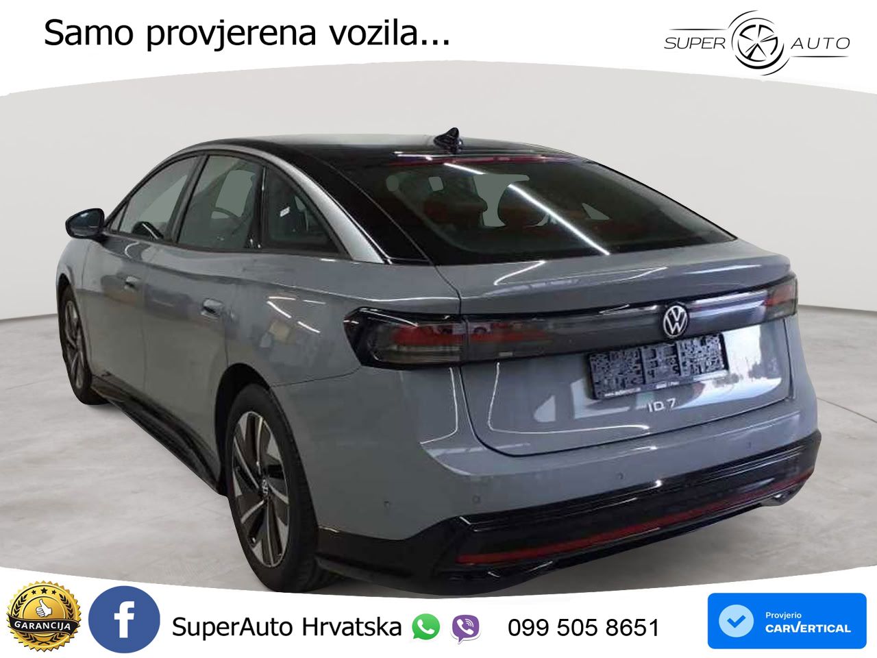 Volkswagen ID.7 Pro 82 kWh (286 KS)