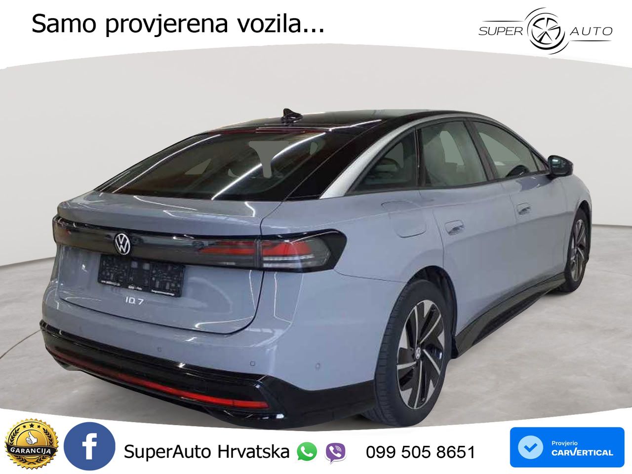 Volkswagen ID.7 Pro 82 kWh (286 KS)