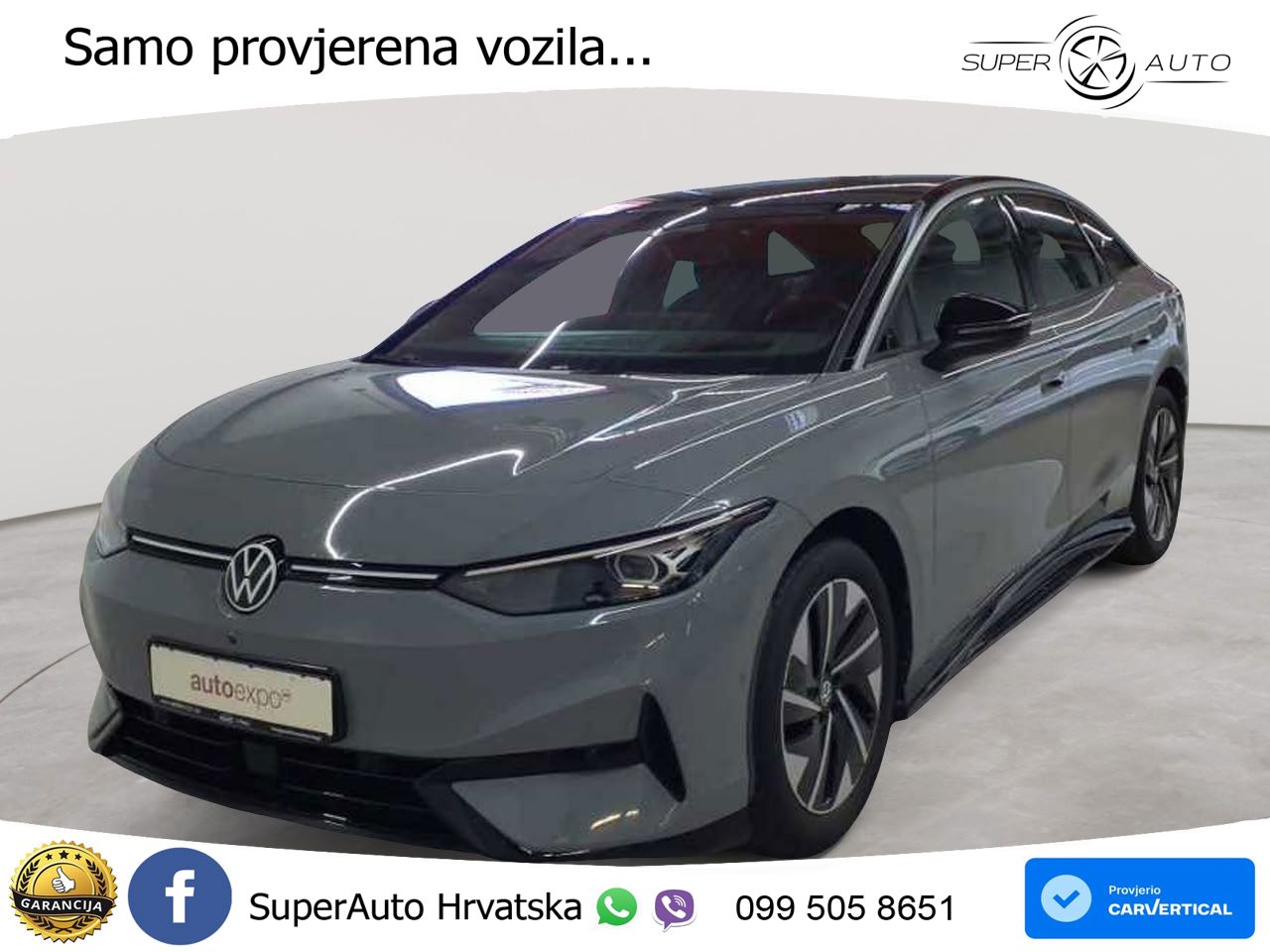 Volkswagen ID.7 Pro 82 kWh (286 KS)