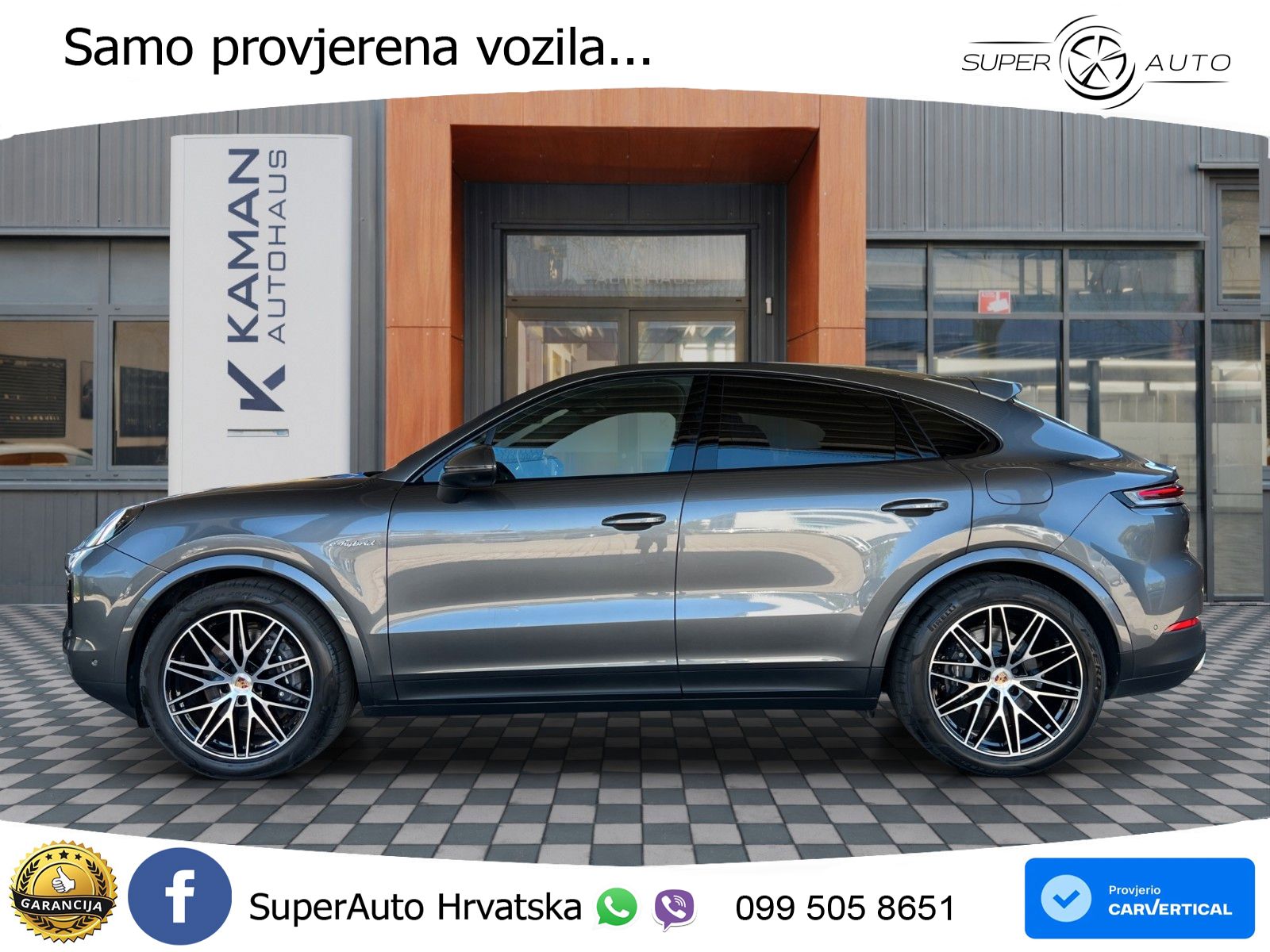 Porsche Cayenne Coupe 3.0 V6 (470 KS) E-Hybrid Tiptronic S