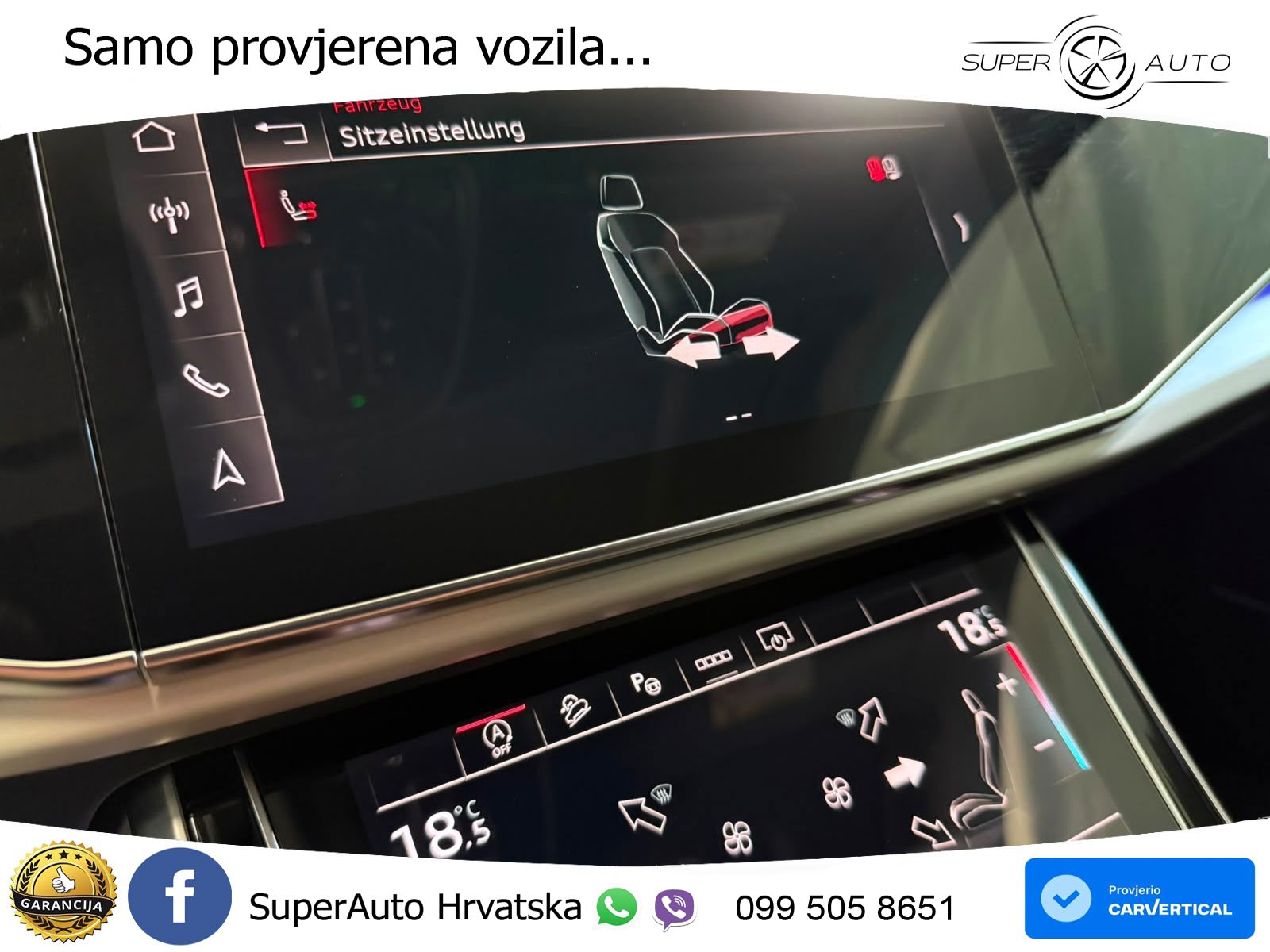 Audi Q8 55 TFSI V6 (340 KS) quattro Tiptronic S line LED+GR SJED+ACC