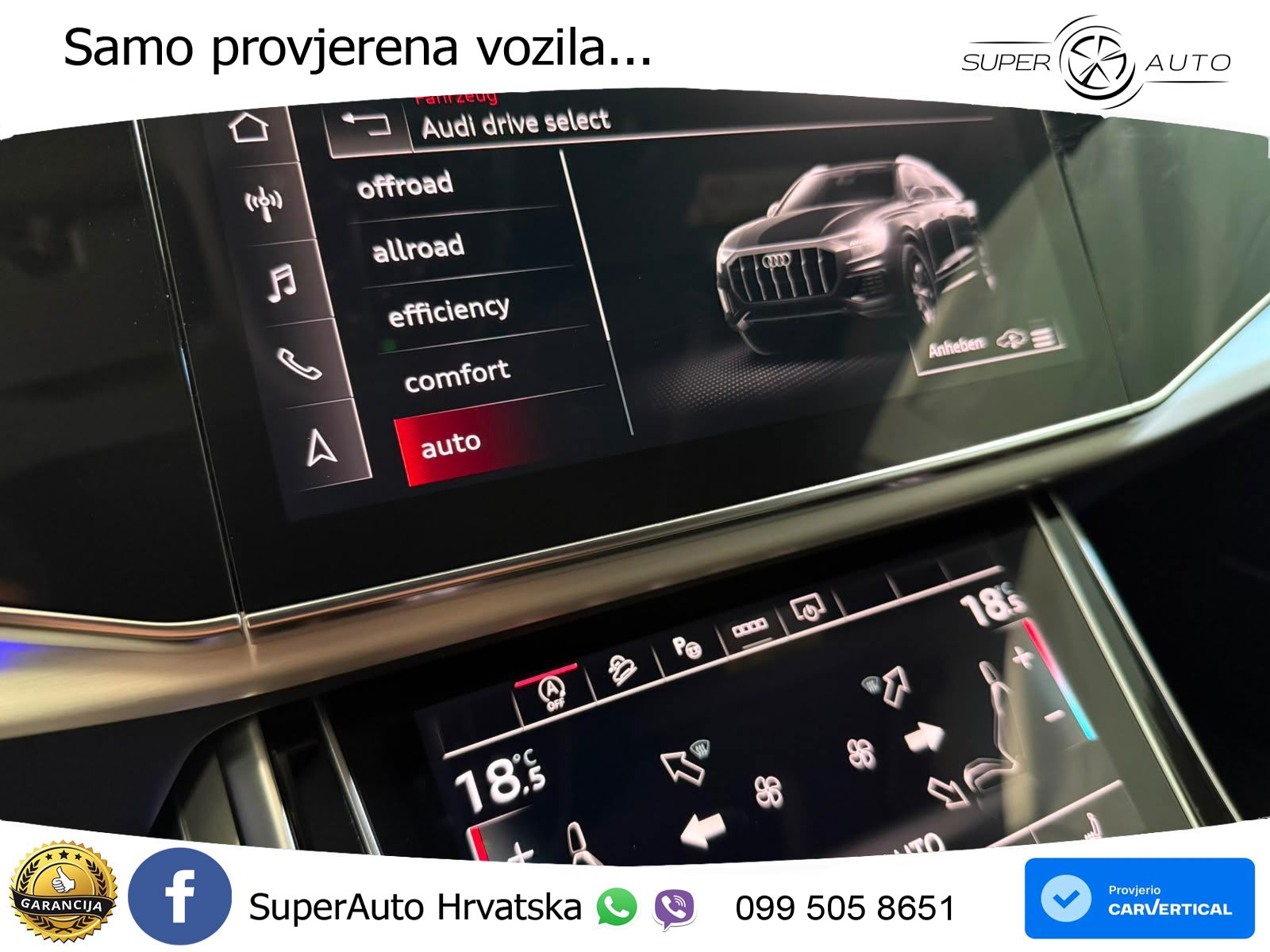 Audi Q8 55 TFSI V6 (340 KS) quattro Tiptronic S line LED+GR SJED+ACC