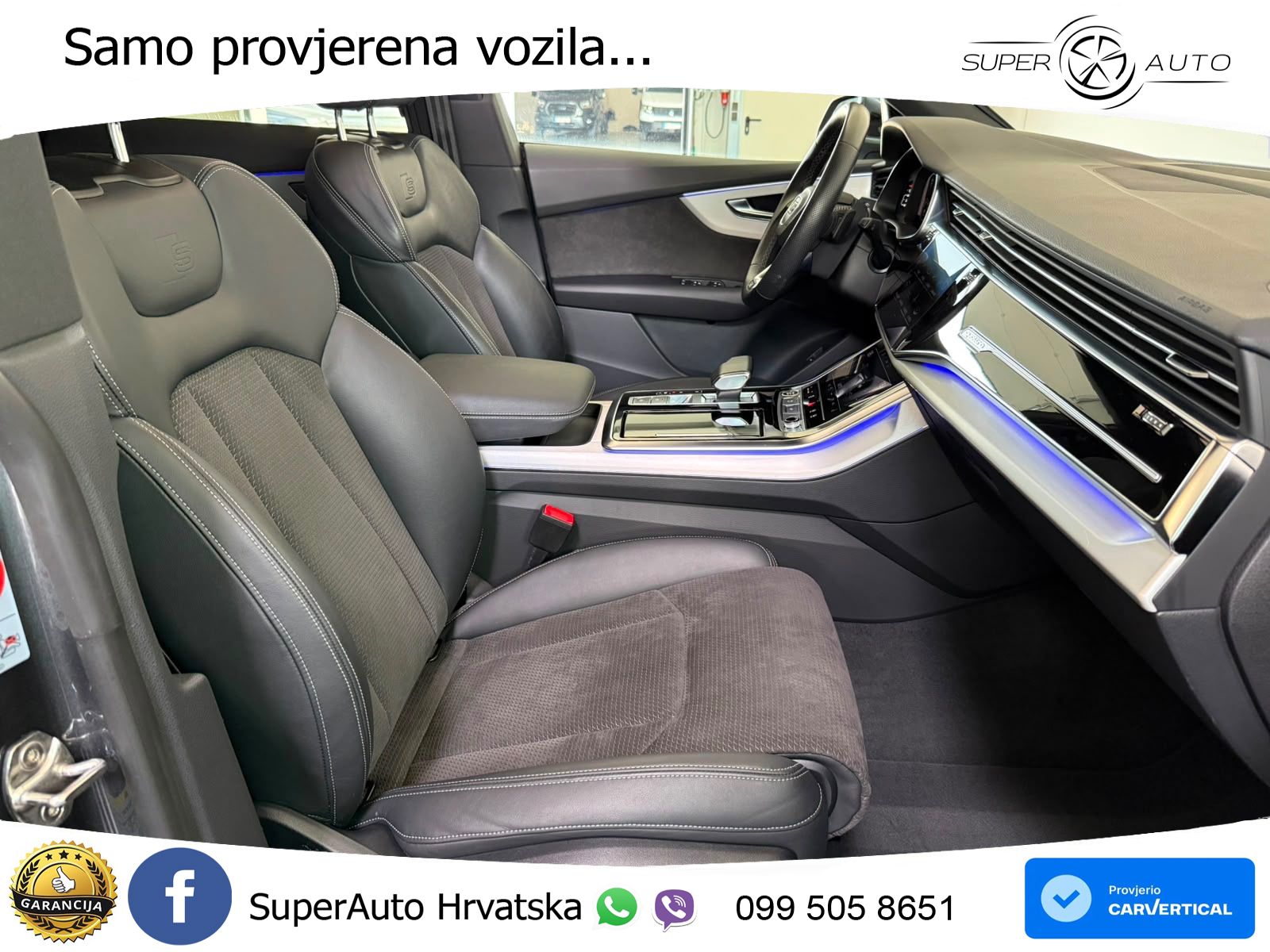 Audi Q8 55 TFSI V6 (340 KS) quattro Tiptronic S line LED+GR SJED+ACC