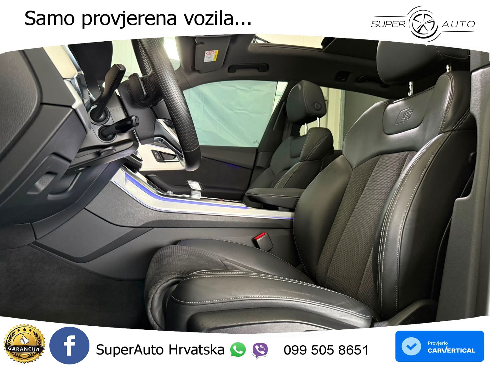 Audi Q8 55 TFSI V6 (340 KS) quattro Tiptronic S line LED+GR SJED+ACC