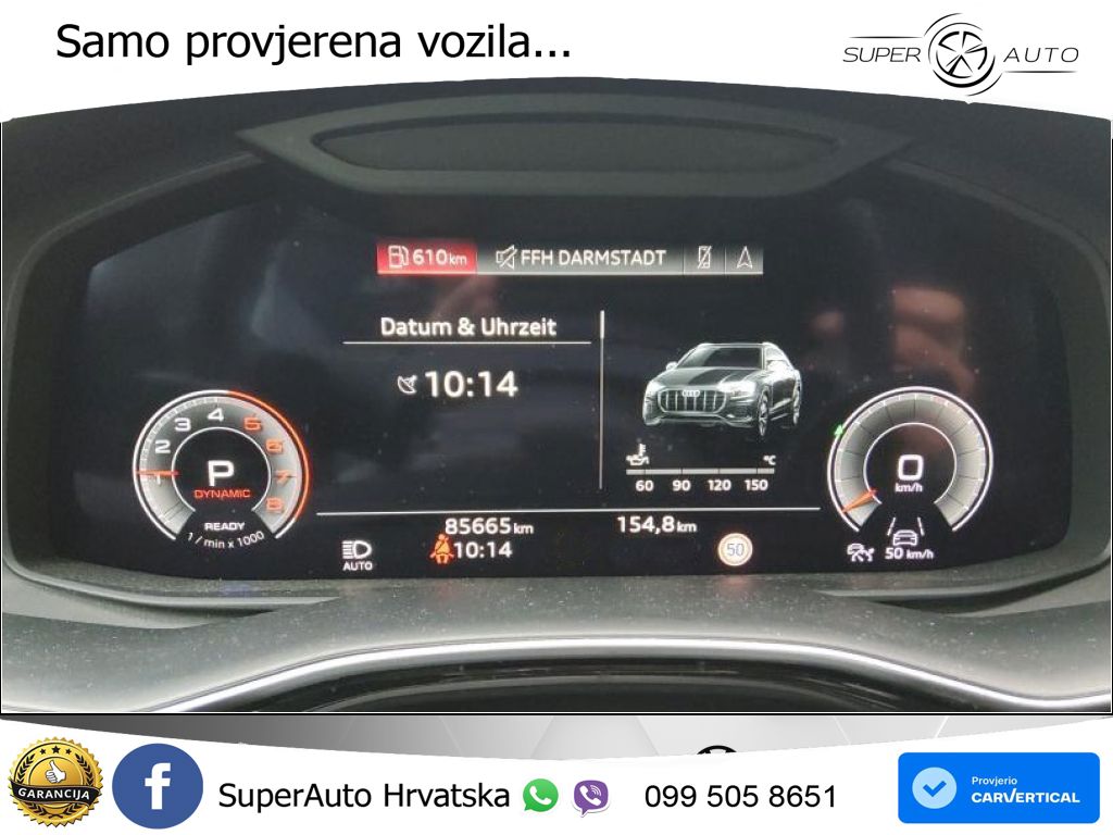 Audi Q8 55 TFSI V6 (340 KS) quattro Tiptronic S line LED+GR SJED+ACC