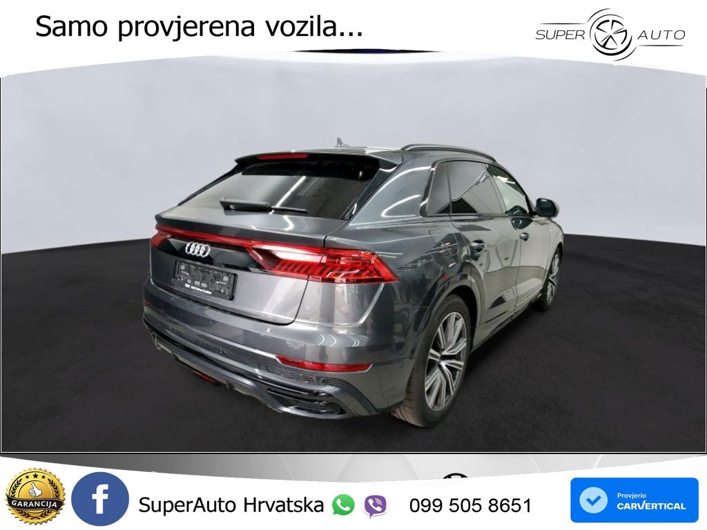 Audi Q8 55 TFSI V6 (340 KS) quattro Tiptronic S line LED+GR SJED+ACC
