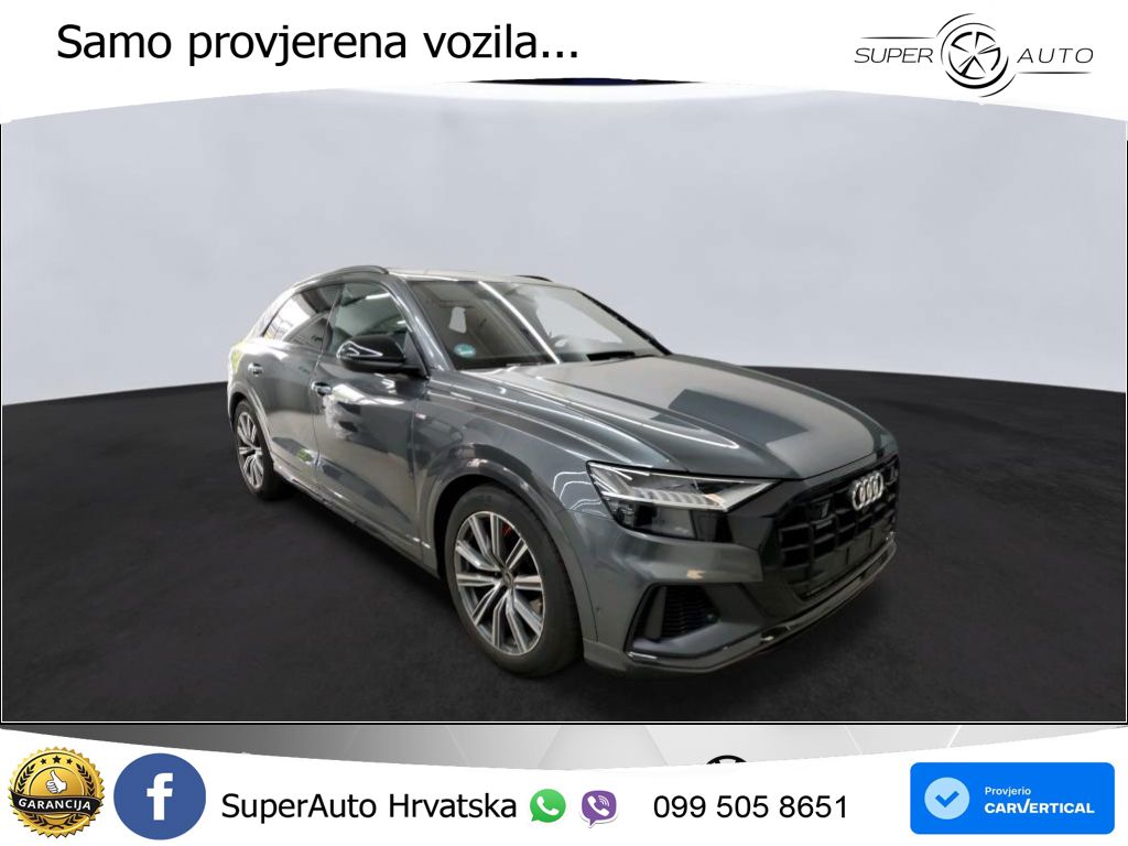 Audi Q8 55 TFSI V6 (340 KS) quattro Tiptronic S line LED+GR SJED+ACC