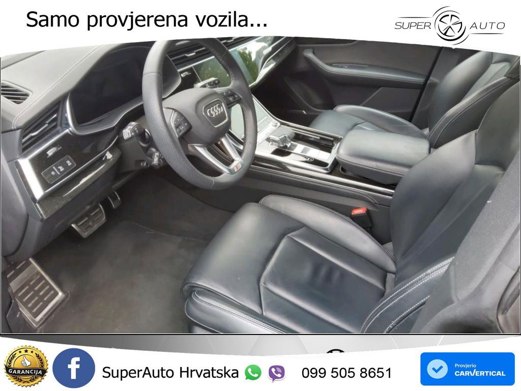 Audi Q8 55 TFSI V6 (340 KS) quattro Tiptronic S line LED+GR SJED+ACC