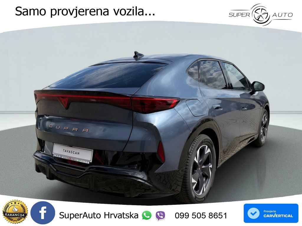Cupra Tavascan 82 kWh (286 KS) LED+GR SJED+ACC
