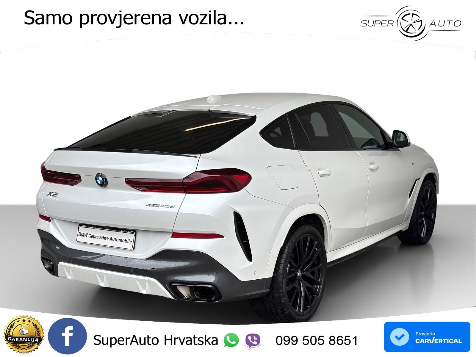 BMW X6 30d (298 KS) xDrive Steptronic M Sport LED+GR SJED+ACC