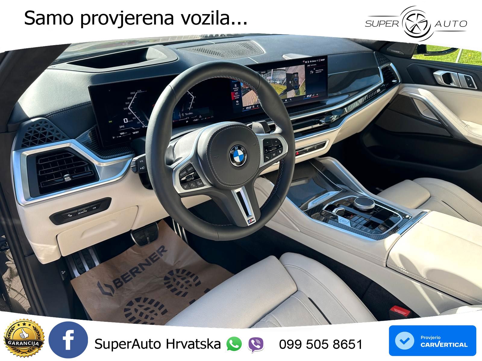 BMW X6 M60i V8 (530 KS) xDrive Steptronic LED+GR SJED+ACC