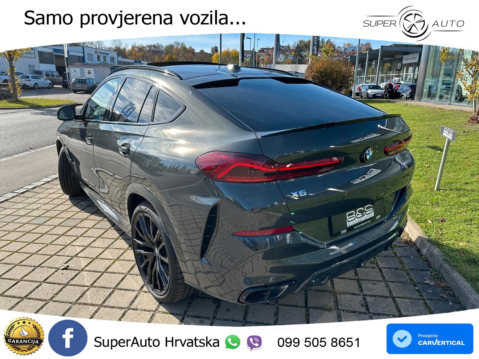 BMW X6 M60i V8 (530 KS) xDrive Steptronic LED+GR SJED+ACC