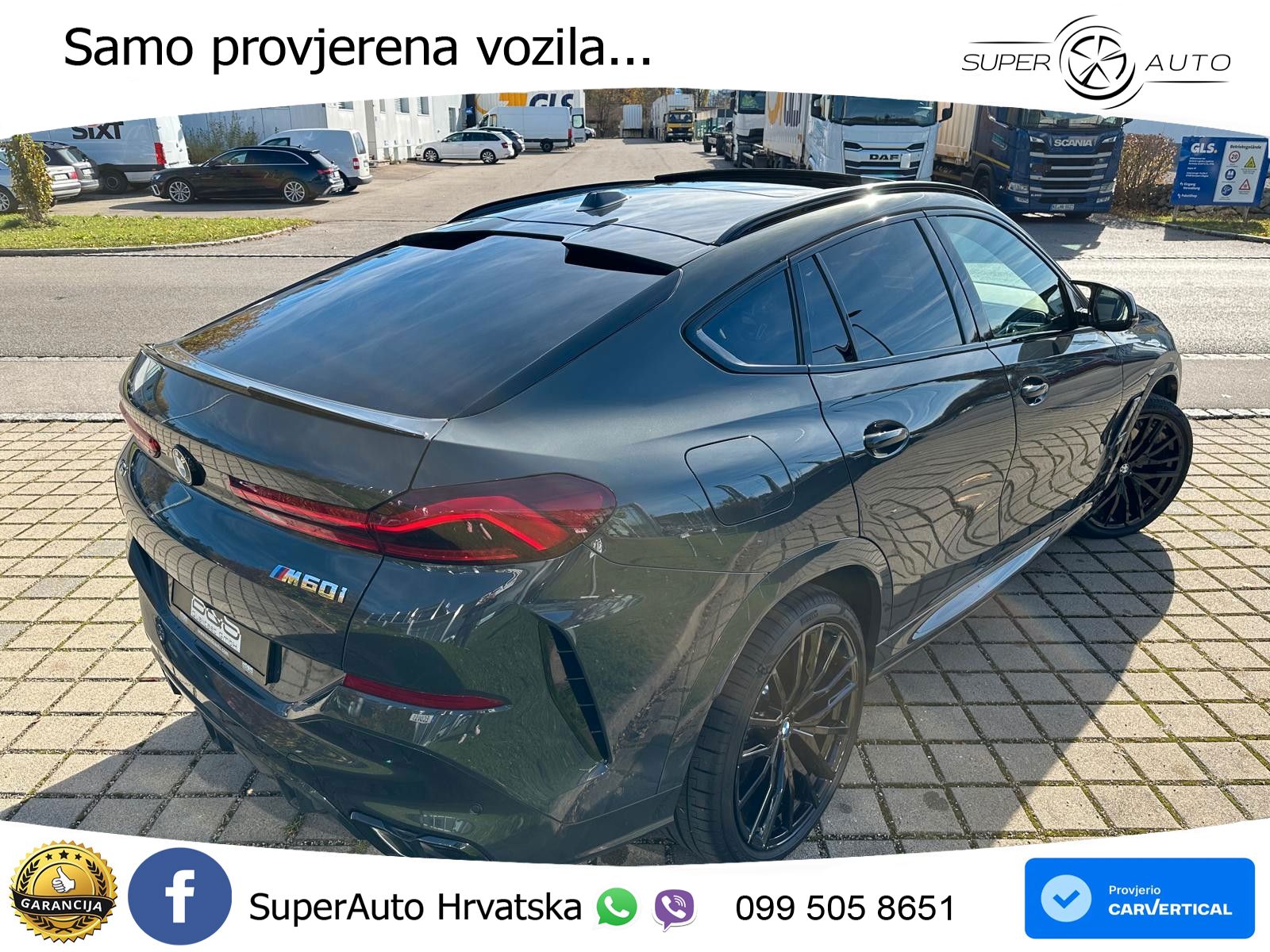 BMW X6 M60i V8 (530 KS) xDrive Steptronic LED+GR SJED+ACC