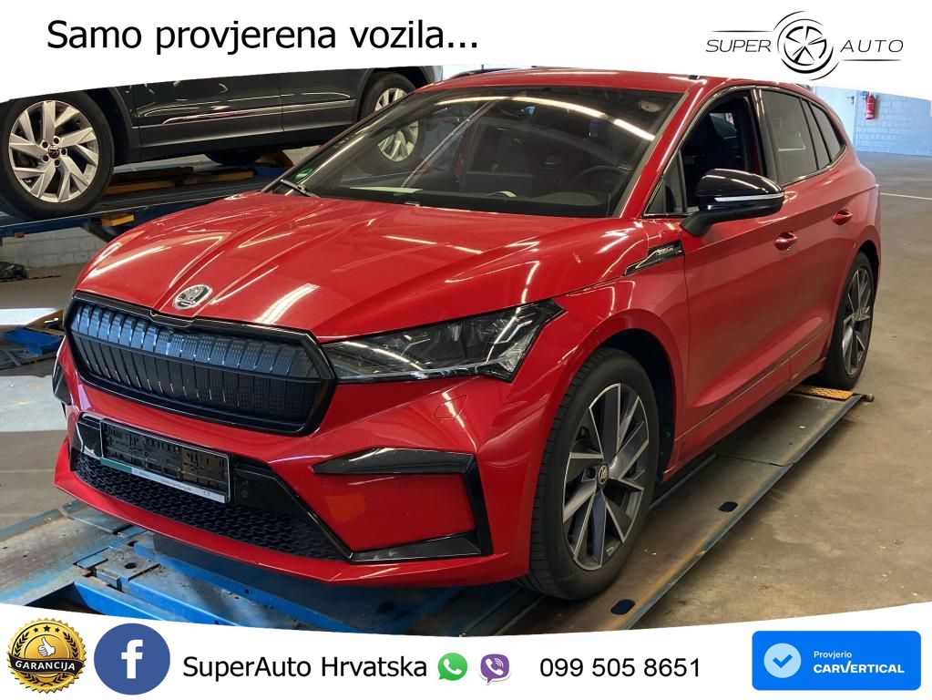 Škoda Enyaq iV 80 82 kWh (204 KS) SportLine LED+GR SJED+ACC