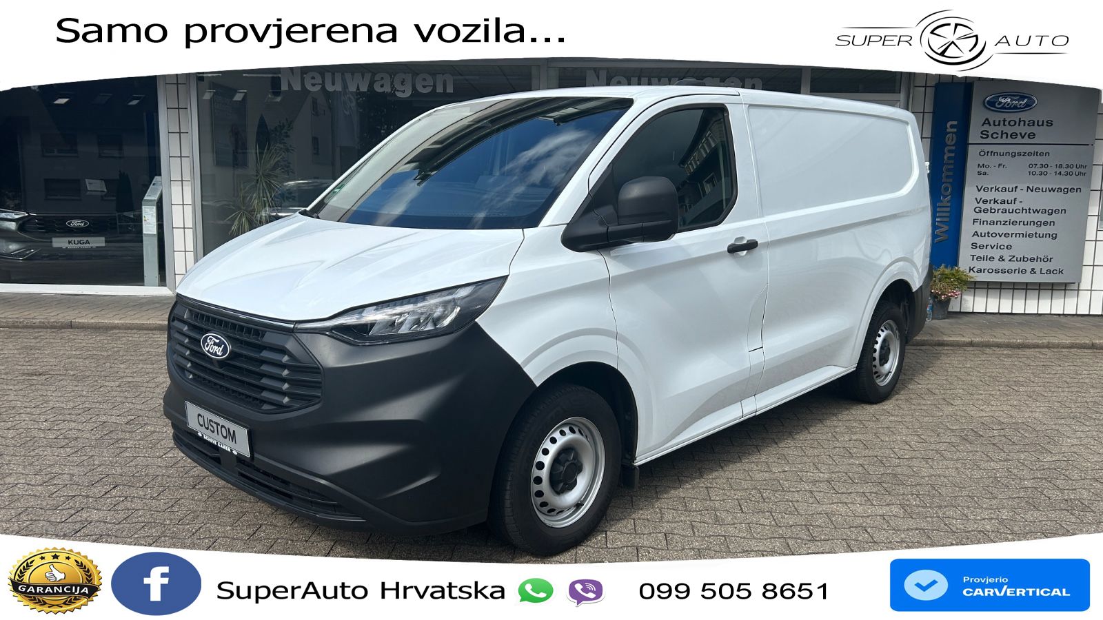 Ford Transit Custom 136 KS