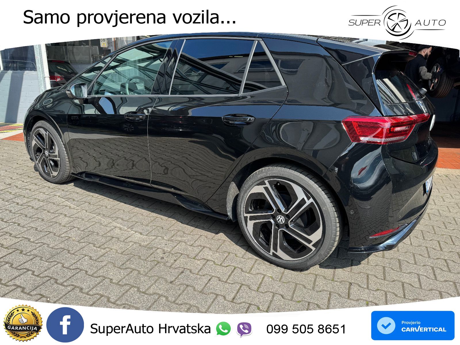 Volkswagen ID.3 GTX Performance 84 kWh (326 KS) LED+GR SJED+ACC