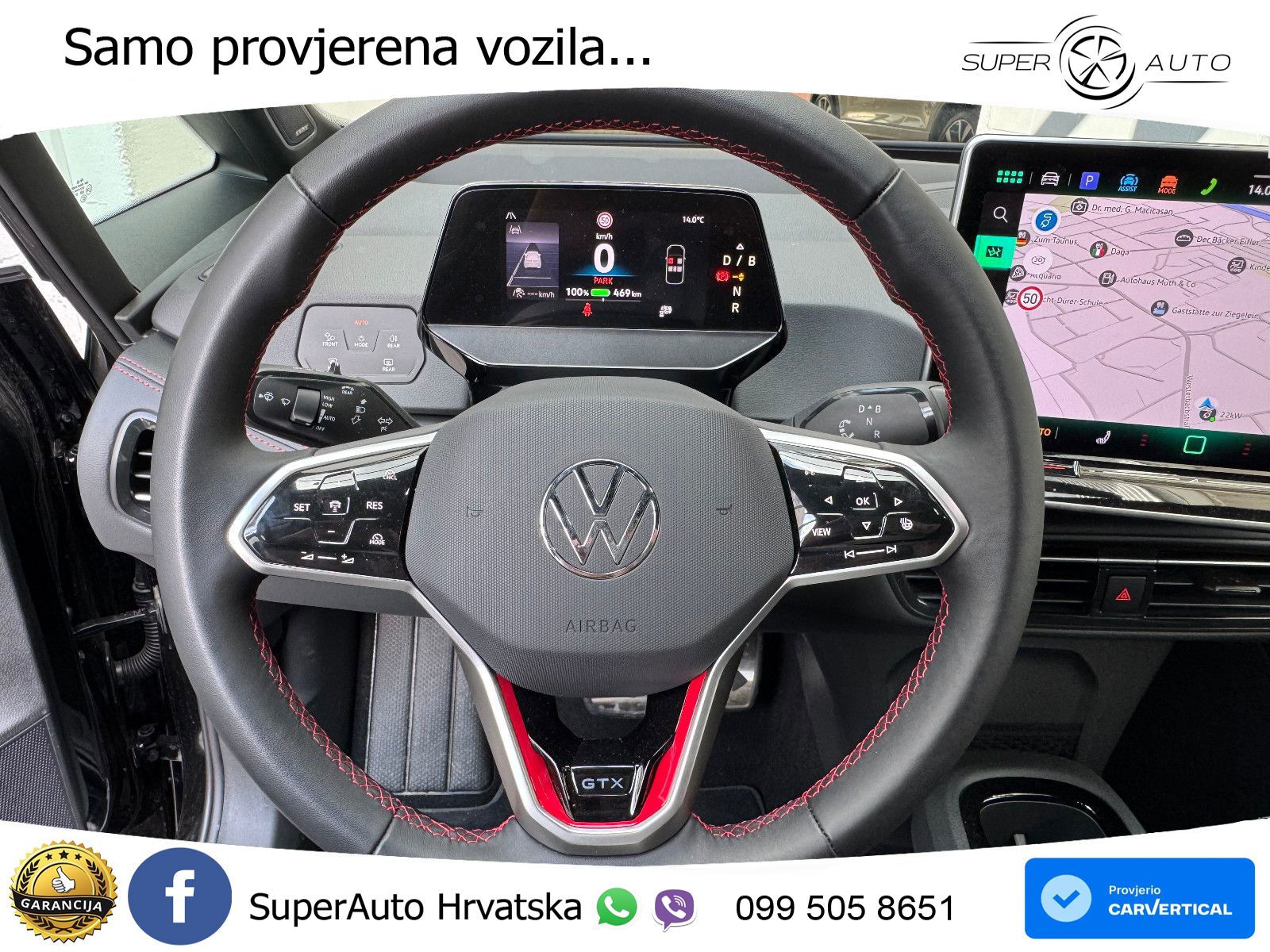 Volkswagen ID.3 GTX Performance 84 kWh (326 KS) LED+GR SJED+ACC