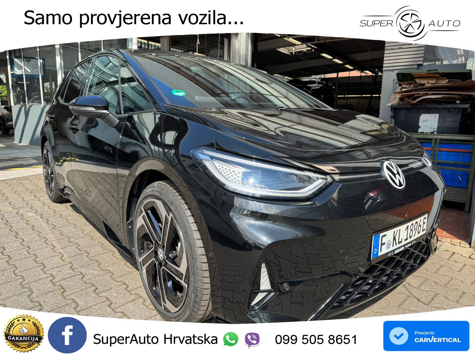 Volkswagen ID.3 GTX Performance 84 kWh (326 KS) LED+GR SJED+ACC