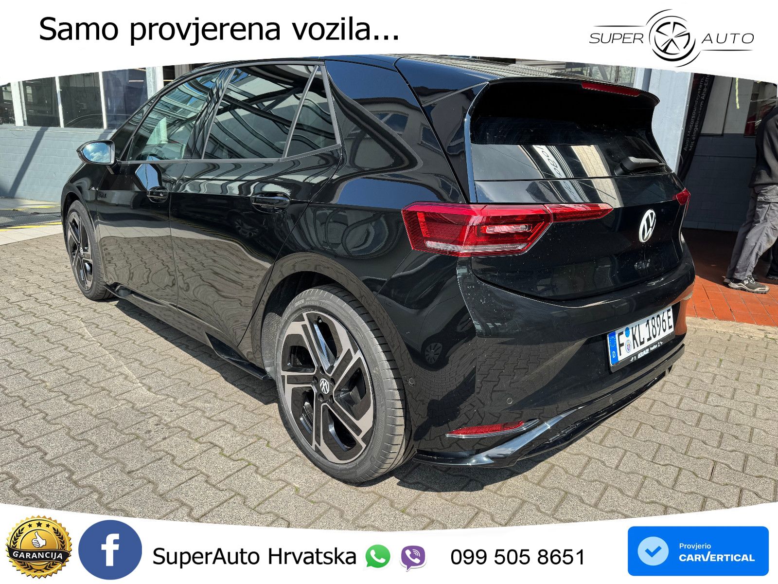 Volkswagen ID.3 GTX Performance 84 kWh (326 KS) LED+GR SJED+ACC