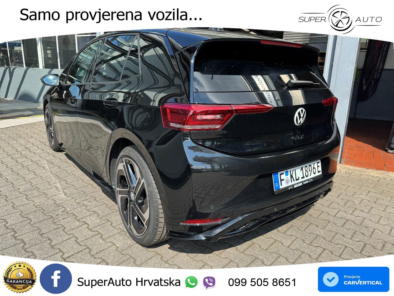 Volkswagen ID.3 GTX Performance 84 kWh (326 KS) LED+GR SJED+ACC