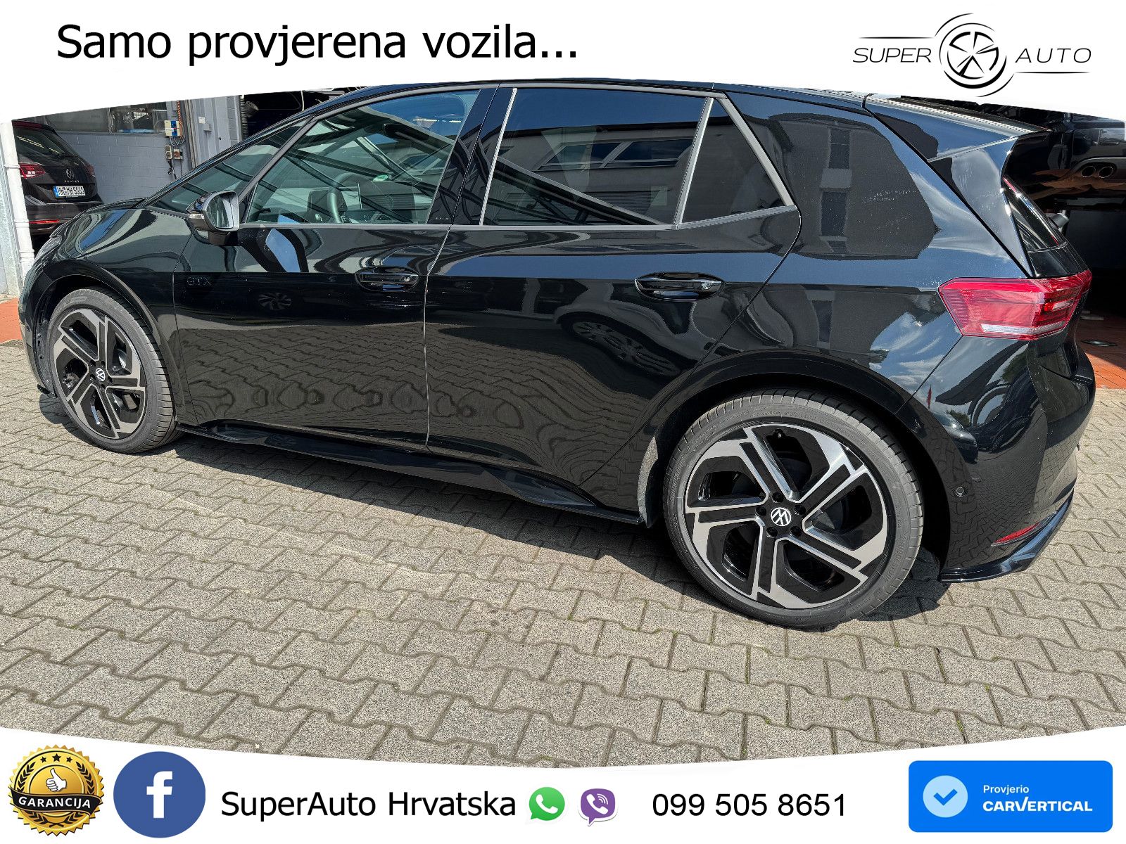 Volkswagen ID.3 GTX Performance 84 kWh (326 KS) LED+GR SJED+ACC