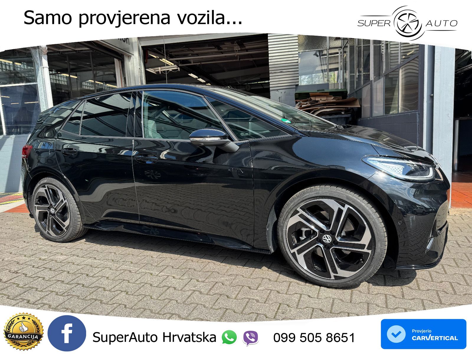 Volkswagen ID.3 GTX Performance 84 kWh (326 KS) LED+GR SJED+ACC