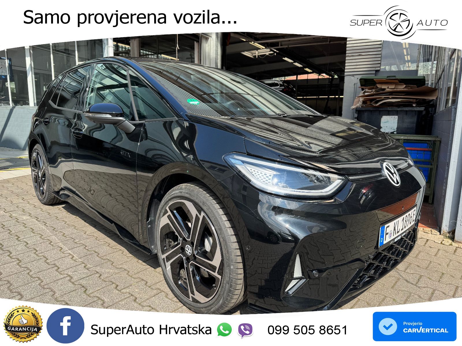 Volkswagen ID.3 GTX Performance 84 kWh (326 KS) LED+GR SJED+ACC