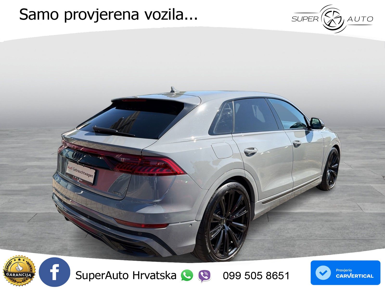 Audi Q8 50 TDI V6 (286 KS) quattro Tiptronic