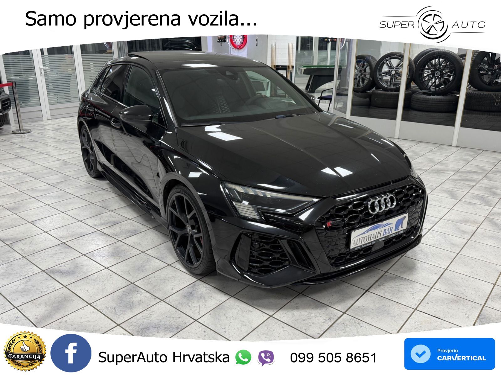 Audi RS3 Sportback 2.5 TFSI (400 KS) quattro S tronic LED+GR SJED+ACC