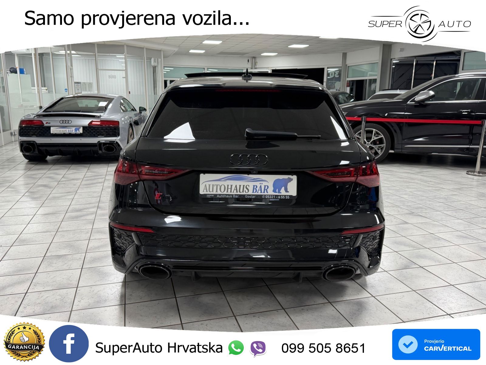 Audi RS3 Sportback 2.5 TFSI (400 KS) quattro S tronic LED+GR SJED+ACC