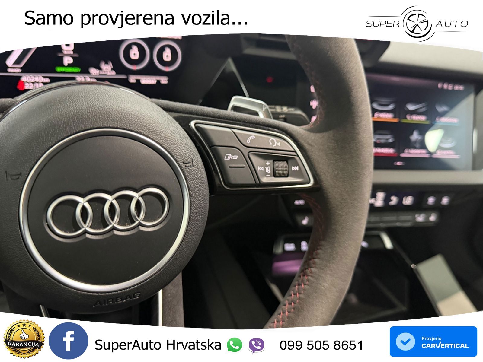 Audi RS3 Sportback 2.5 TFSI (400 KS) quattro S tronic LED+GR SJED+ACC