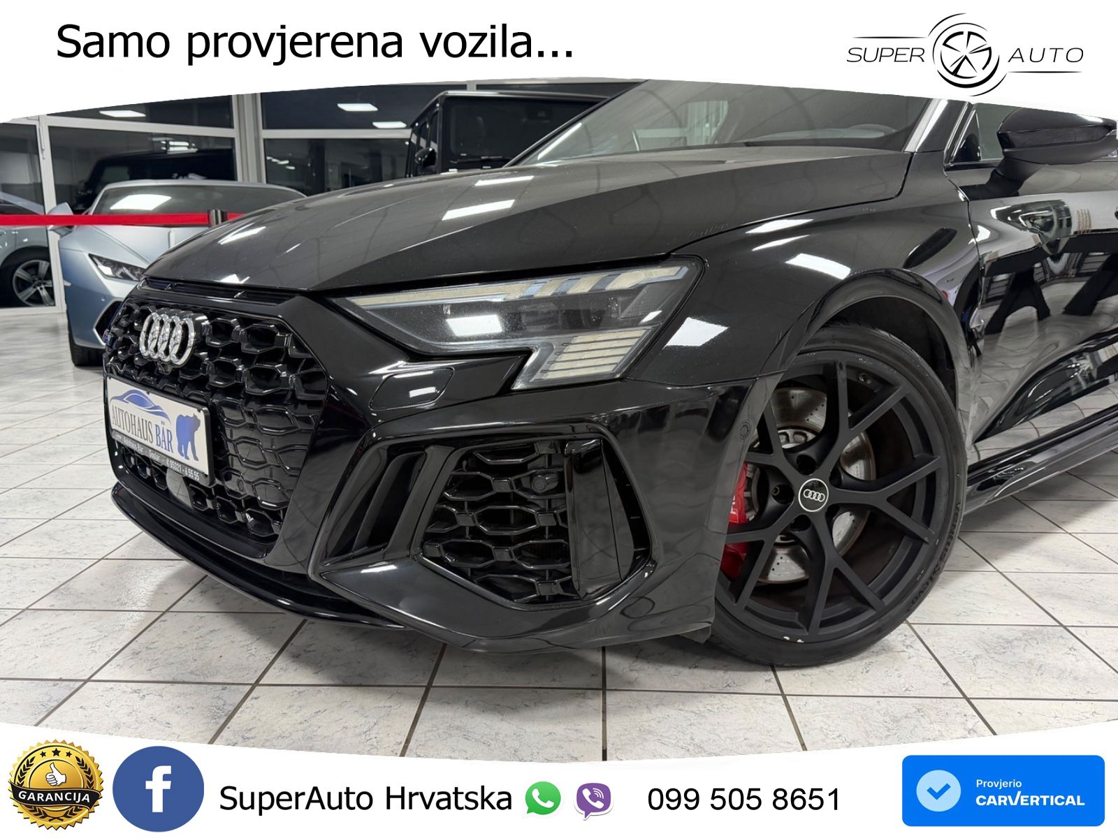 Audi RS3 Sportback 2.5 TFSI (400 KS) quattro S tronic LED+GR SJED+ACC