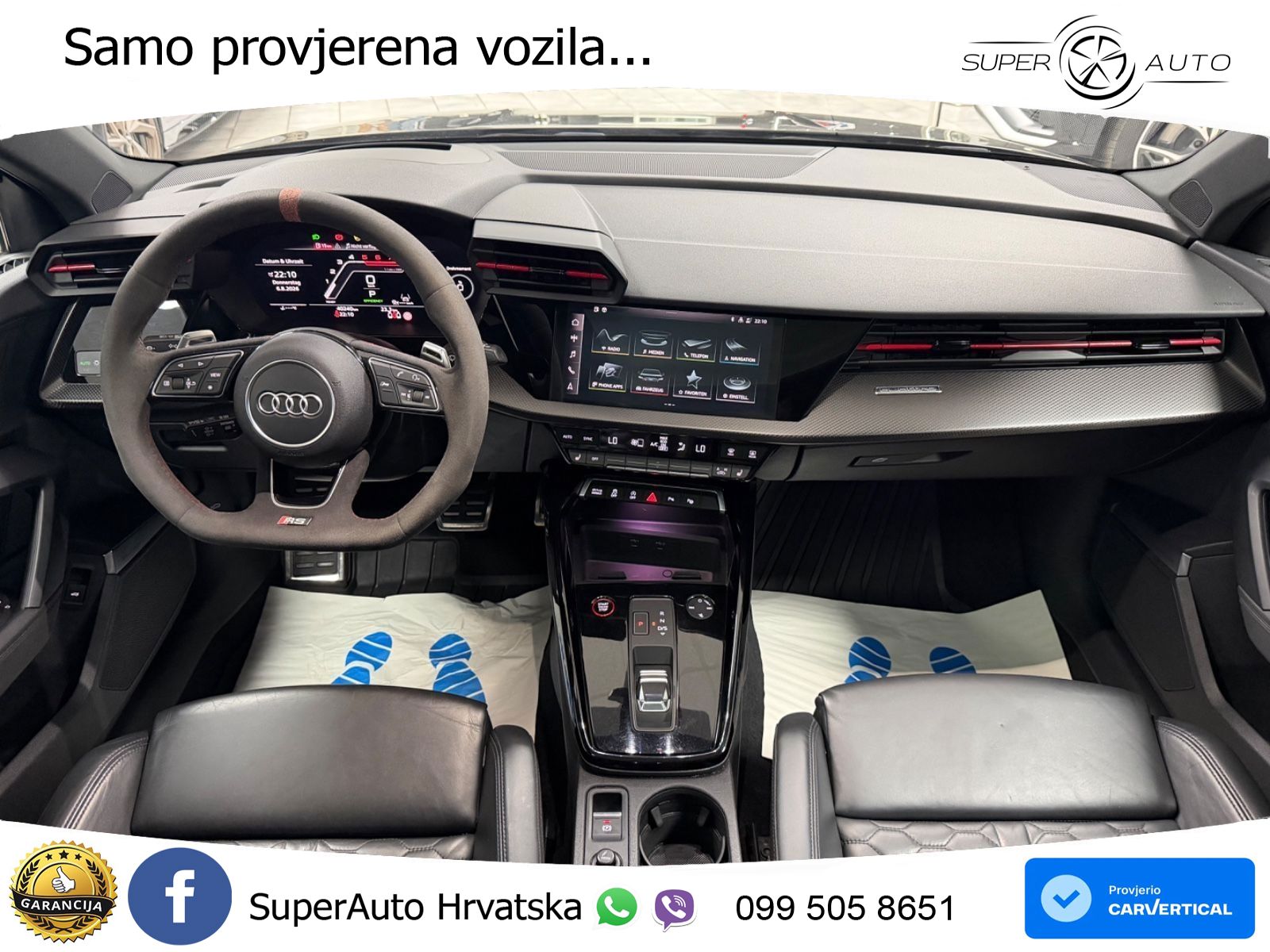 Audi RS3 Sportback 2.5 TFSI (400 KS) quattro S tronic LED+GR SJED+ACC