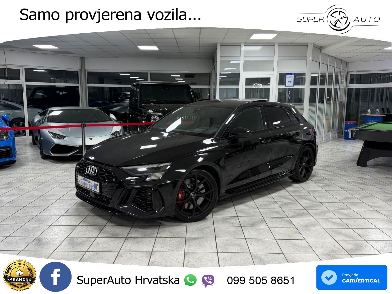 Audi RS3 Sportback 2.5 TFSI (400 KS) quattro S tronic LED+GR SJED+ACC