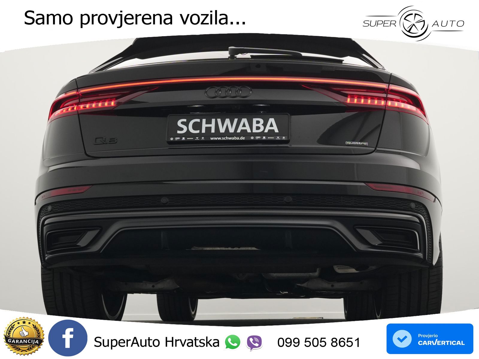 Audi Q8 50 TDI V6 (286 KS) quattro Tiptronic