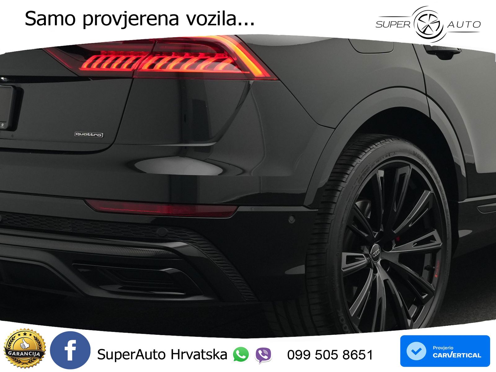 Audi Q8 50 TDI V6 (286 KS) quattro Tiptronic
