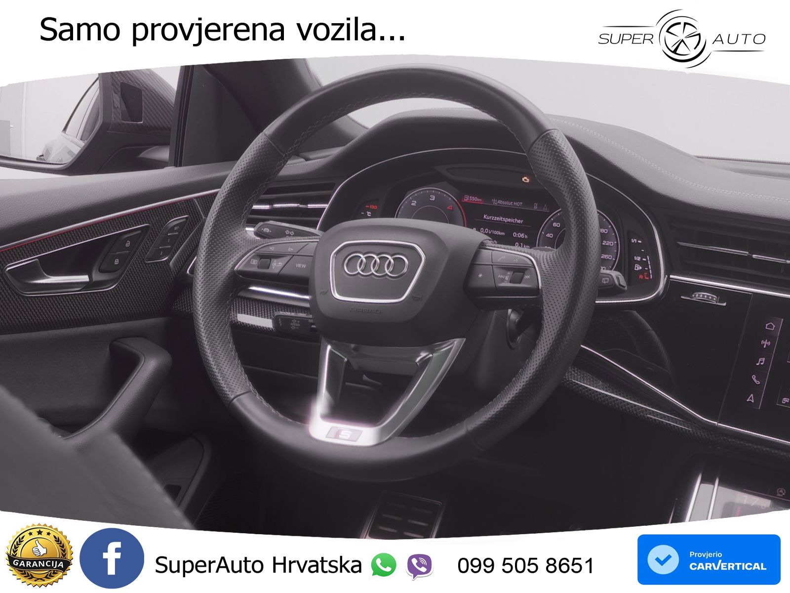 Audi Q8 50 TDI V6 (286 KS) quattro Tiptronic