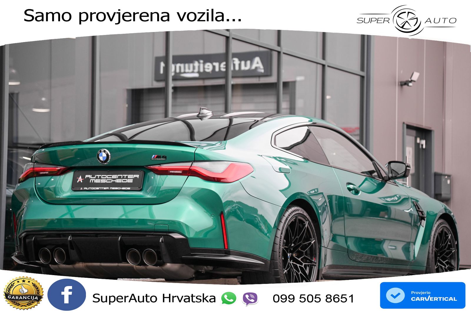 BMW M4 Competition 3.0 (510 KS) Steptronic